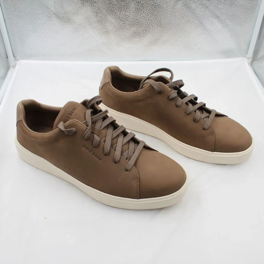 Cole Haan Grand Crosscourt Traveler Men Sz 13 Truffle Brown Suede Sneaker C38984